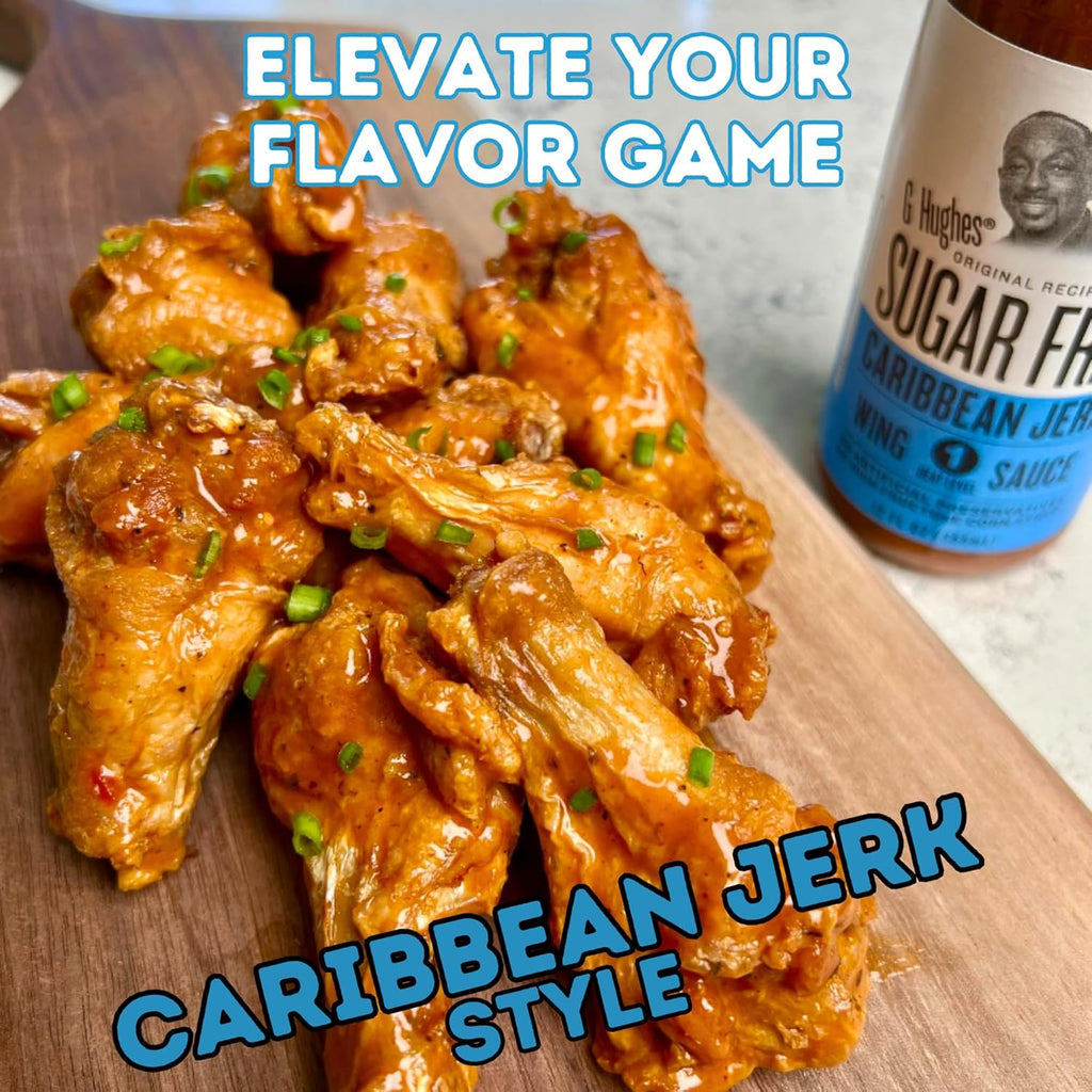 Caribbean Jerk Wing Sauce, 12 Oz. (3 pack) Y7518