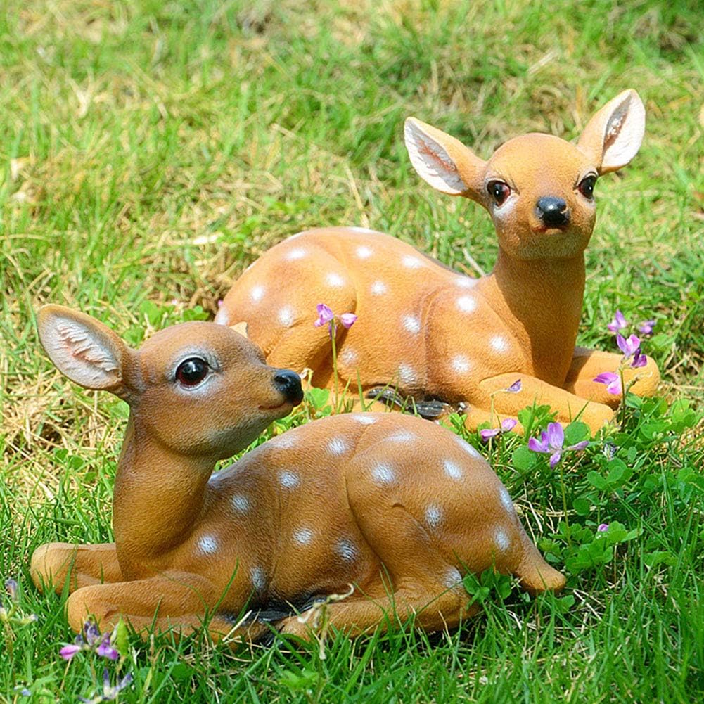 Sika Deer Garden Sculpture Statue N932023