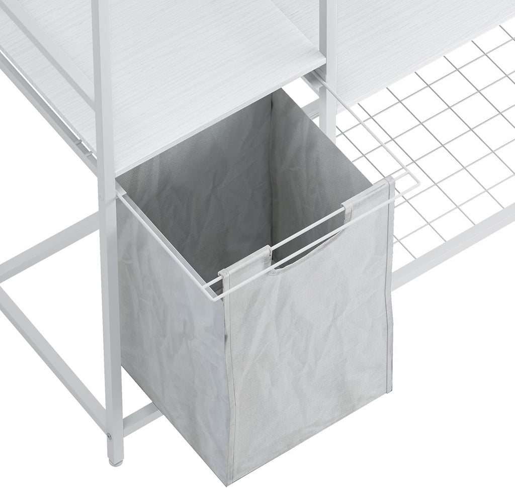47.2" L x 15.8" W x 72.1" H Portable Wardrobe Closet G7151