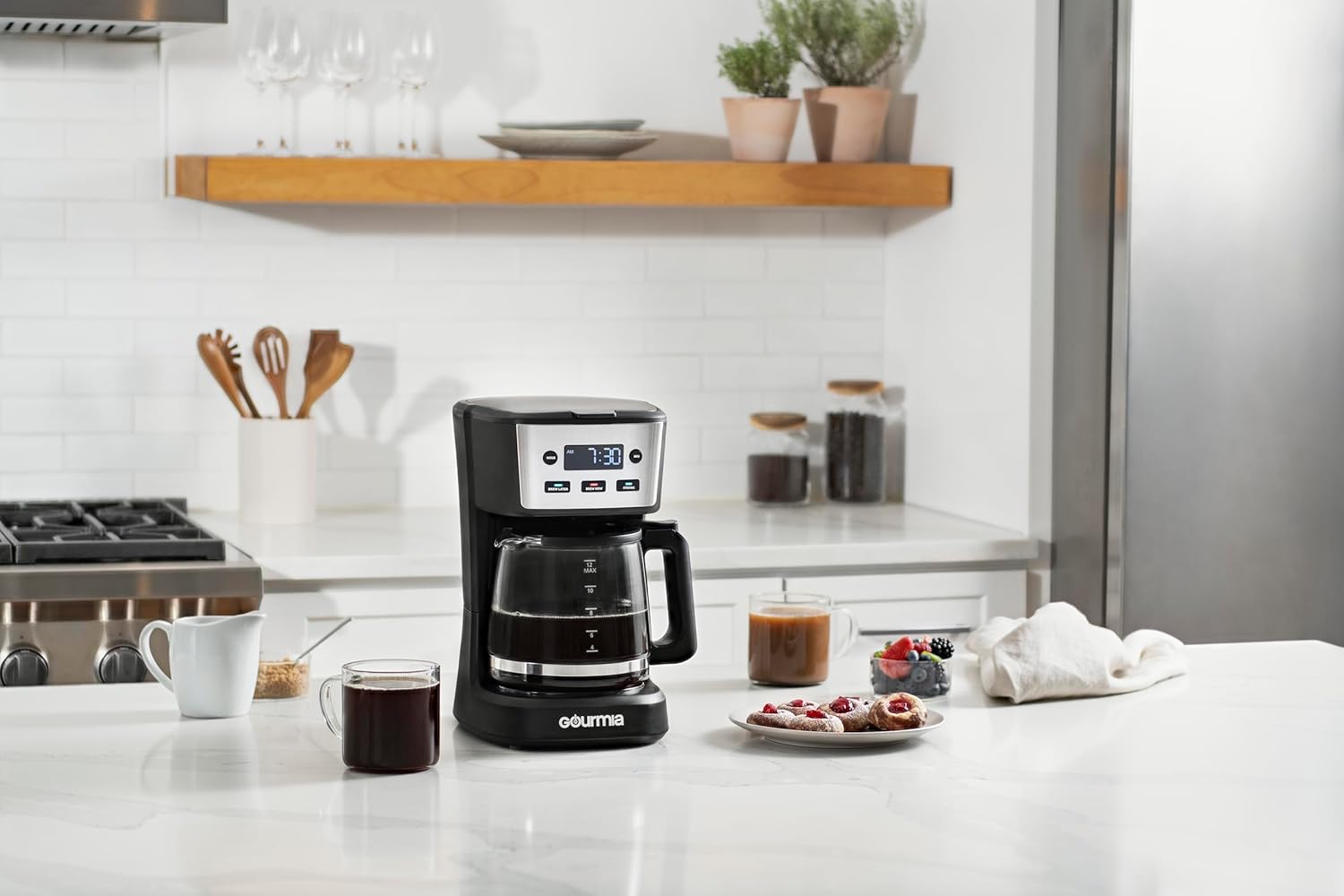 12-Cup Digital Programmable Drip Coffee Machine N91116