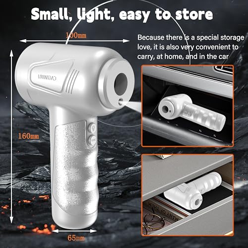Cordless Electric Air Duster with LED Light U805