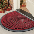 Red 24”x47” Durable Rubber Non Slip Door Mat I313244