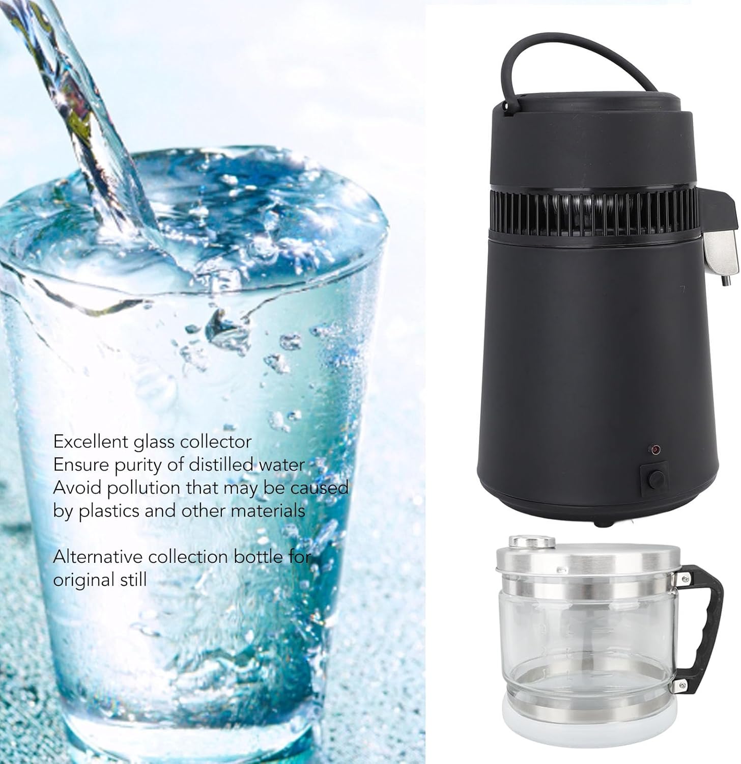 4L Glass Carafe for Countertop Distiller F83789