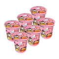 Carbo Spicy Chicken Fried Cup Noodles 80g × 6EA Z11402