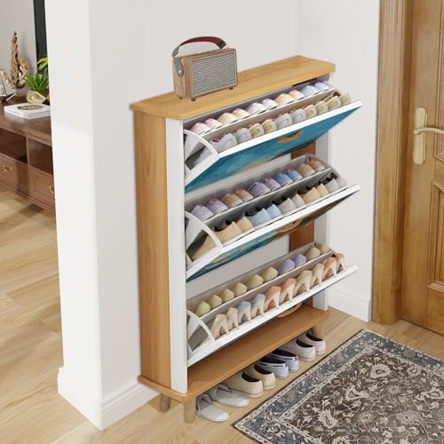3 Drawer Shoe Cabinet Slim L79585
