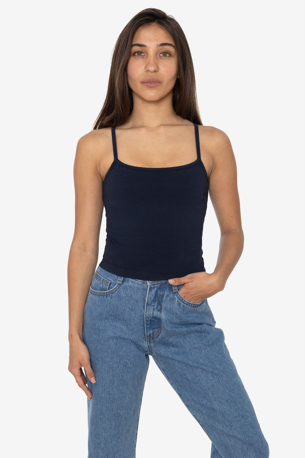 8320GD - Garment Dye Spaghetti Tank Camisole