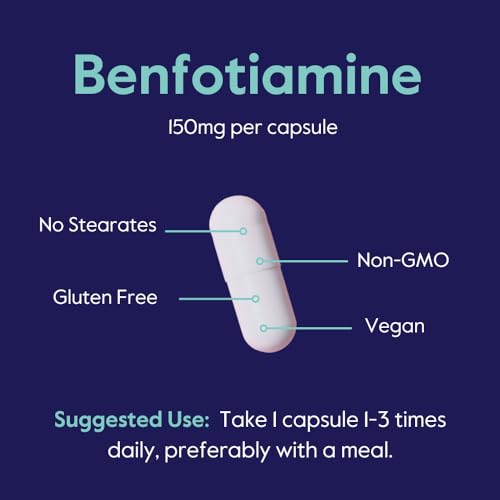 Benfotiamine 150mg 240 Vegetarian Capsules V923