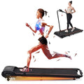 2 in 1 Folding Electric Treadmill with Remote Control C84769