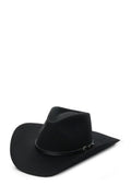 Black Buffalo Fur Hat T872