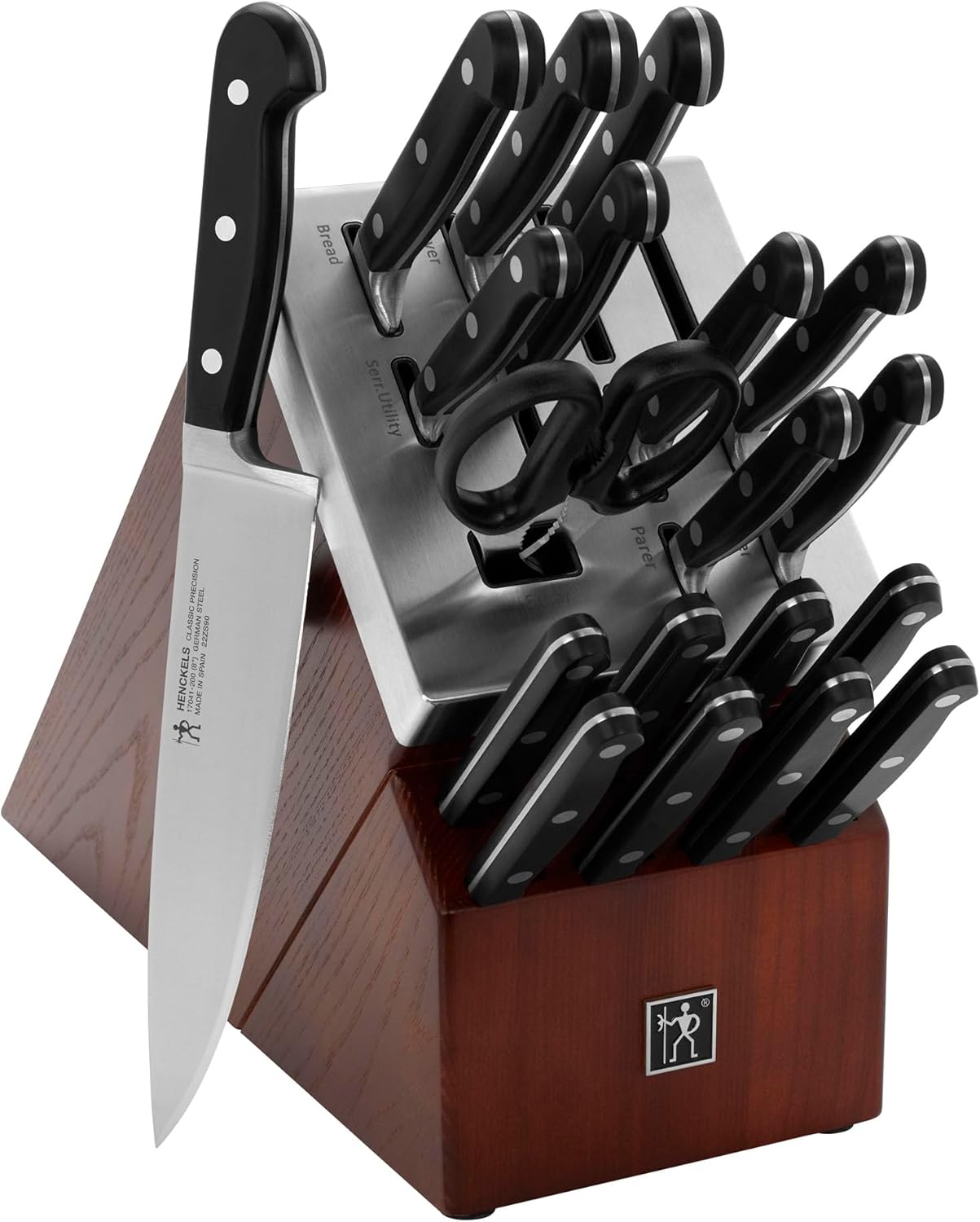 20-pc Self-Sharpening Knife Block Set C1428