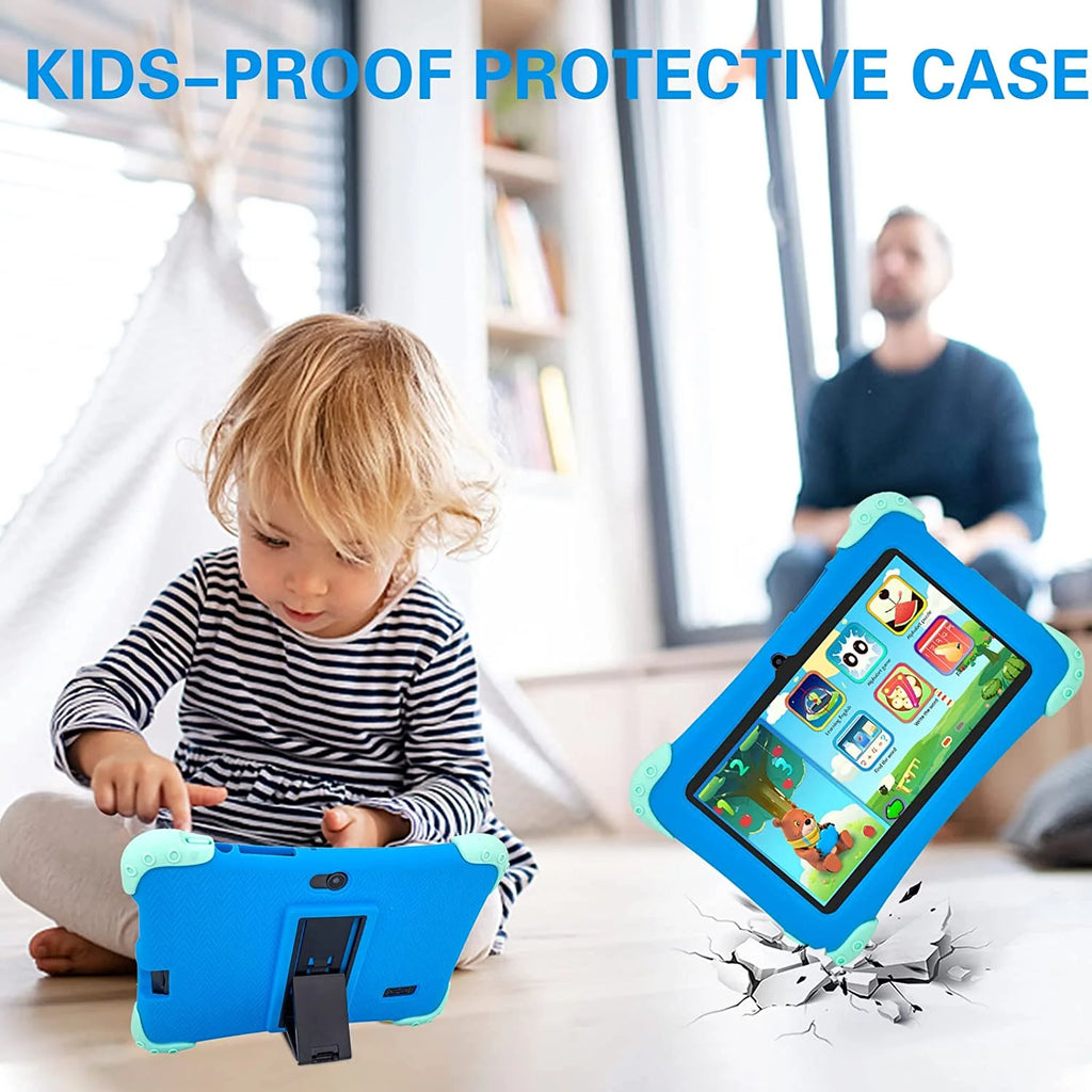 7 inch Android Kids Tablet with Blue Case H27177