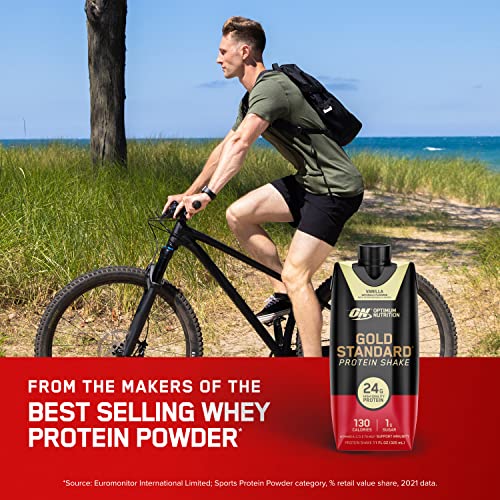 24g Protein Chocolate Ready to Drink Protein Shake, 11 Fl Oz, 12 Count E3631