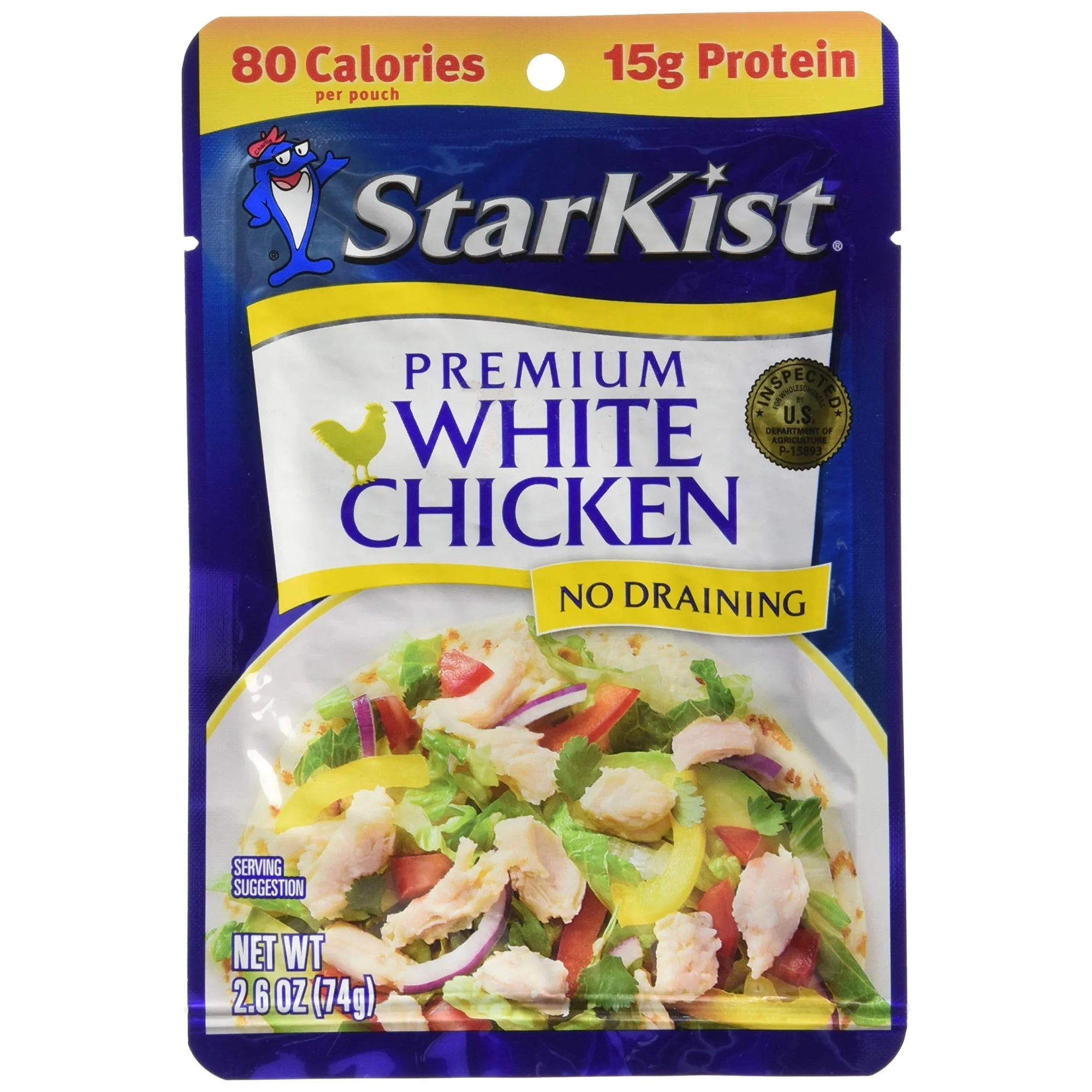 Pack of 8 White Chicken I926
