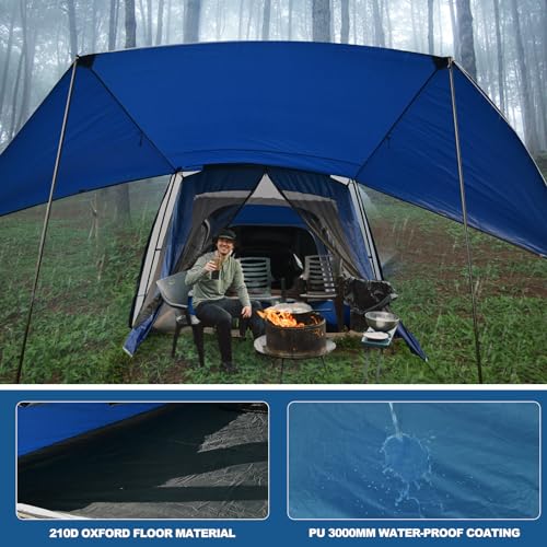 6-Person SUV Tailgate Tent with Porch E395482