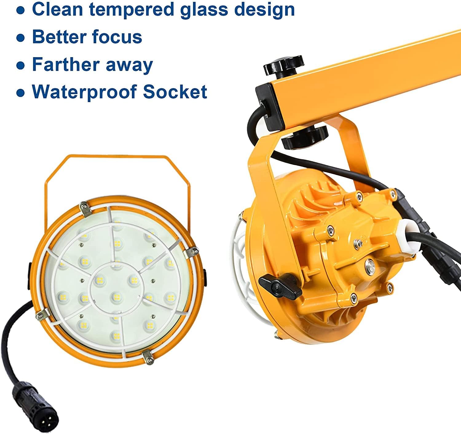 50W LED Loading Dock Light with Double Swing Arm G10913