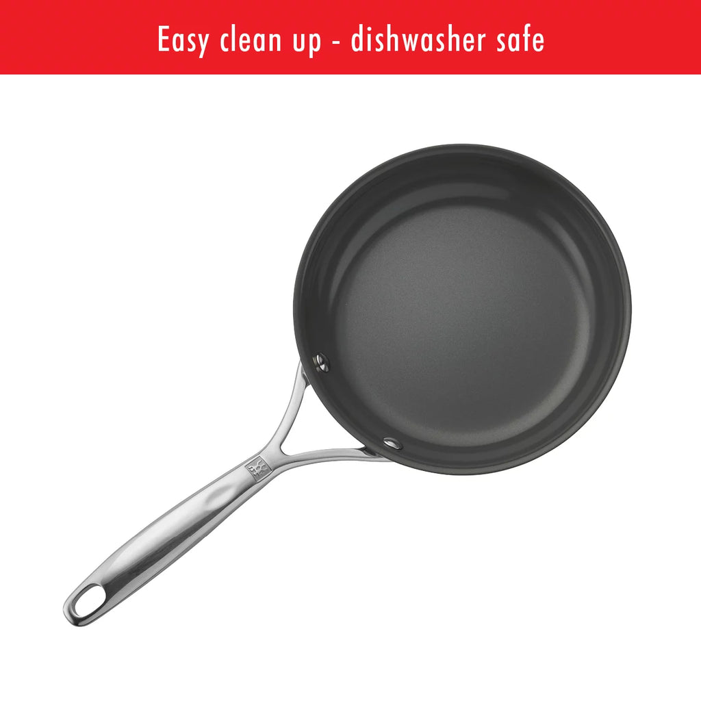 10-pc Stainless Steel Ceramic Nonstick Cookware Set F81076