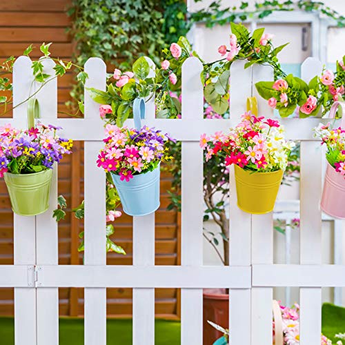 Metal Hanging Flower Pots 4 PCS L155