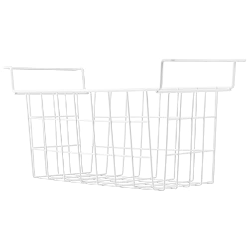 17.5 Inch Metal Wire Freezer Organizer Bins 2Pcs N164