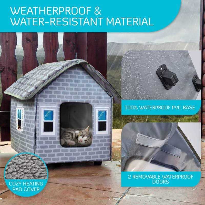 Heated Cat Houses T283621