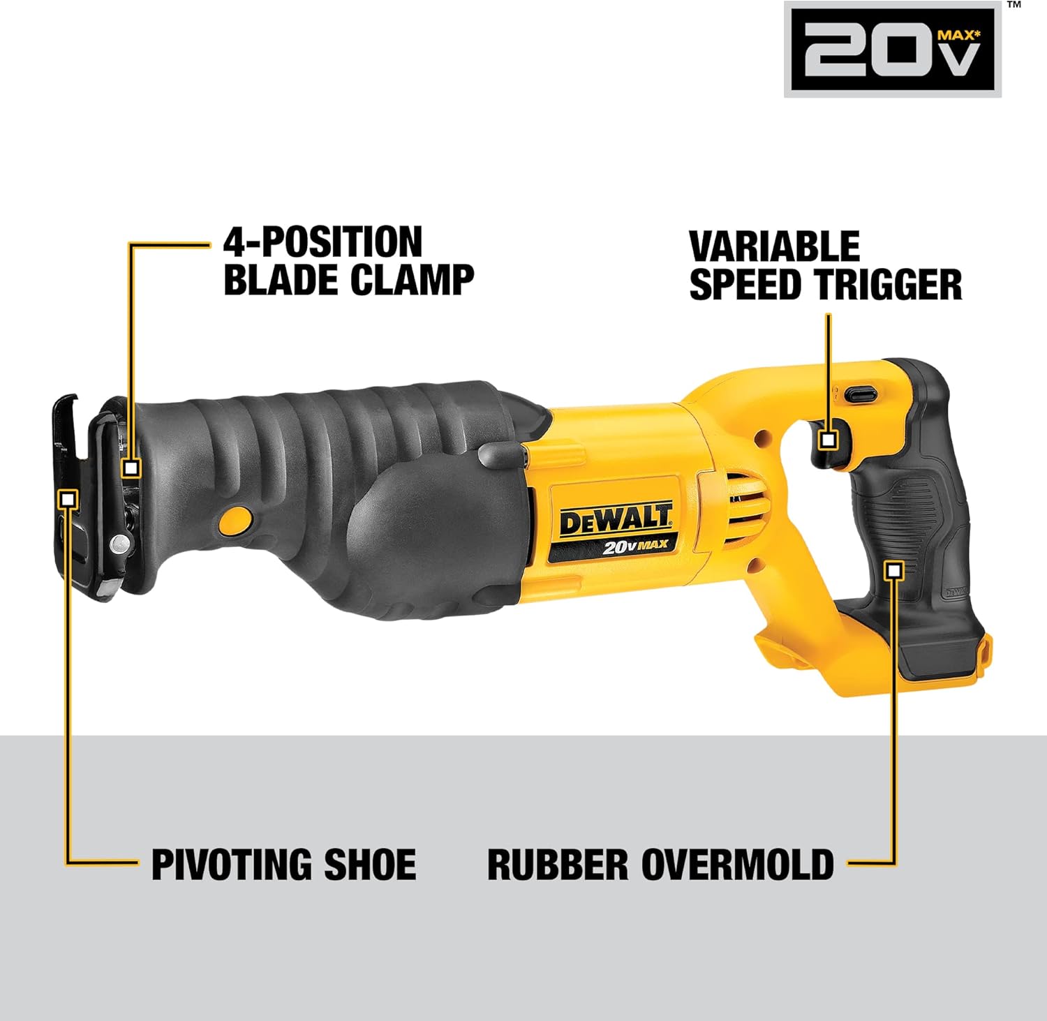 20V MAX Reciprocating Saw W25663
