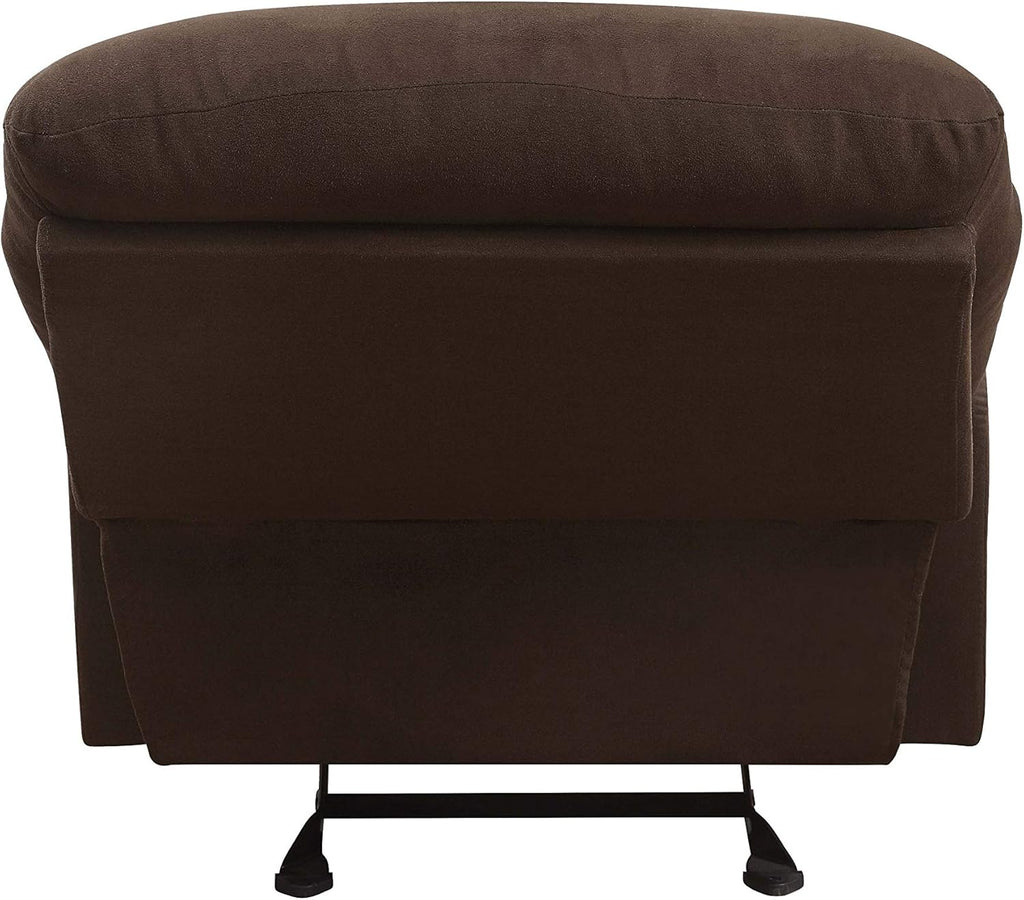 Chocolate Microfiber Recliner X89163