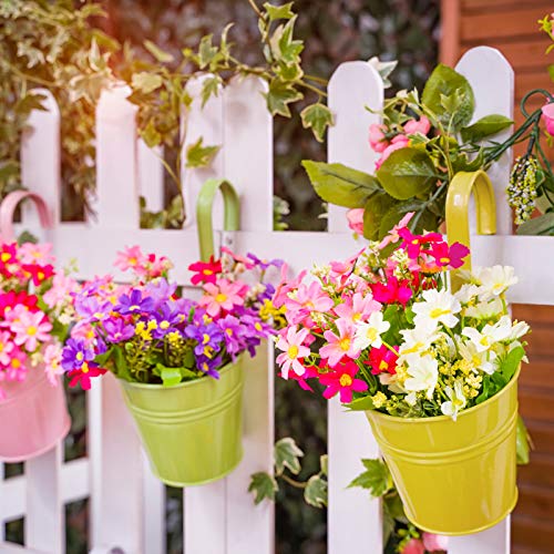 Metal Hanging Flower Pots 4 PCS L155