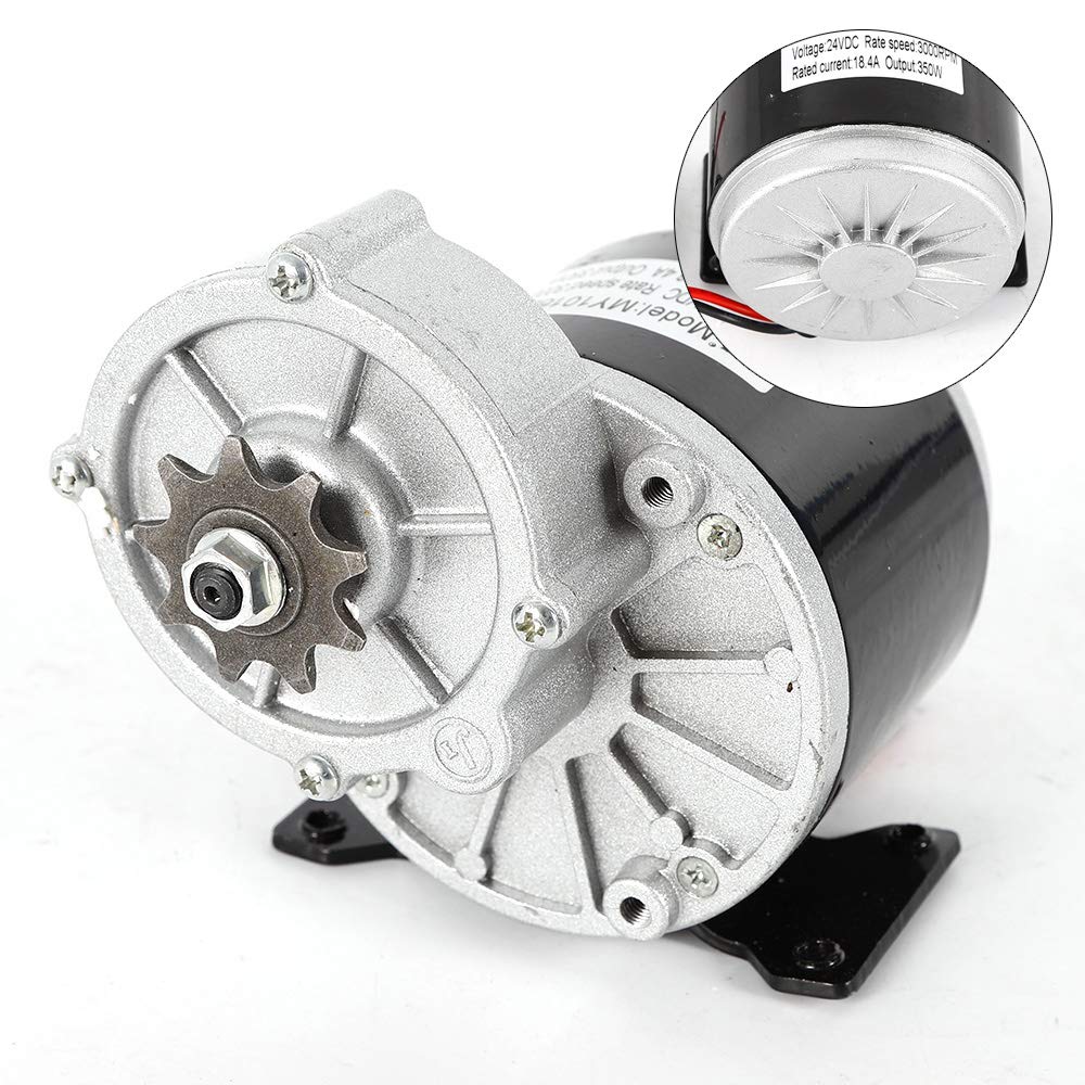 24V 350W Brushed Gear Reduction Motor for E-Bikes Scooters D8057
