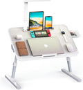Grey Adjustable Lap Desk with Led Light T29966