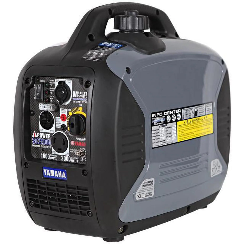 Portable Inverter Generator, 2,000 Watt Starting, 1,600 Watt Running, Gasoline M520430