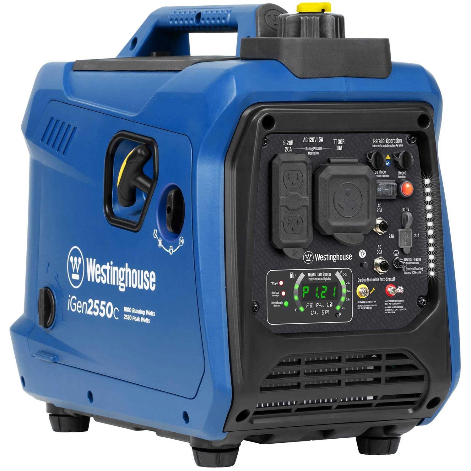 2550 Peak Watt Portable Inverter Generator J60937