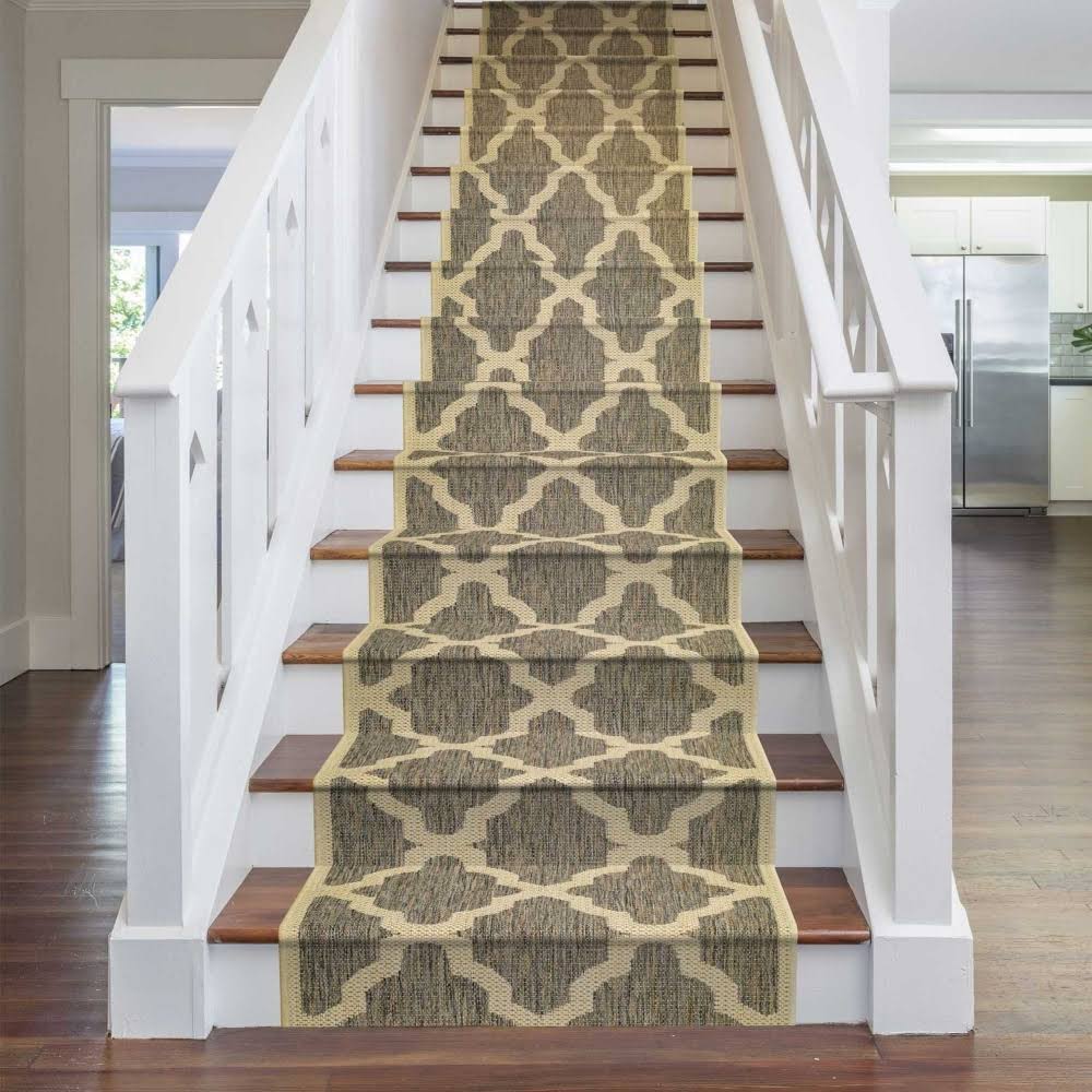 Trellis Tweed Stair Carpet Runner 2 foot G4083