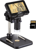 4.3" IPS Screen 50X-1000X Magnification LCD Digital Microscope with 8 LED Lights and 32GB SD Card X9759