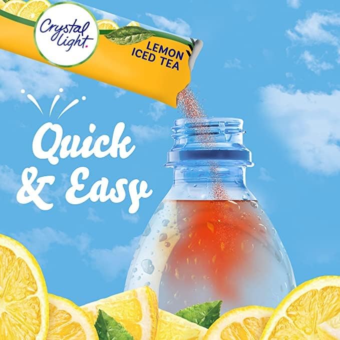 Lemon Iced Tea Powdered Drink Mix - Pack of 3 (30 Packets) K13196