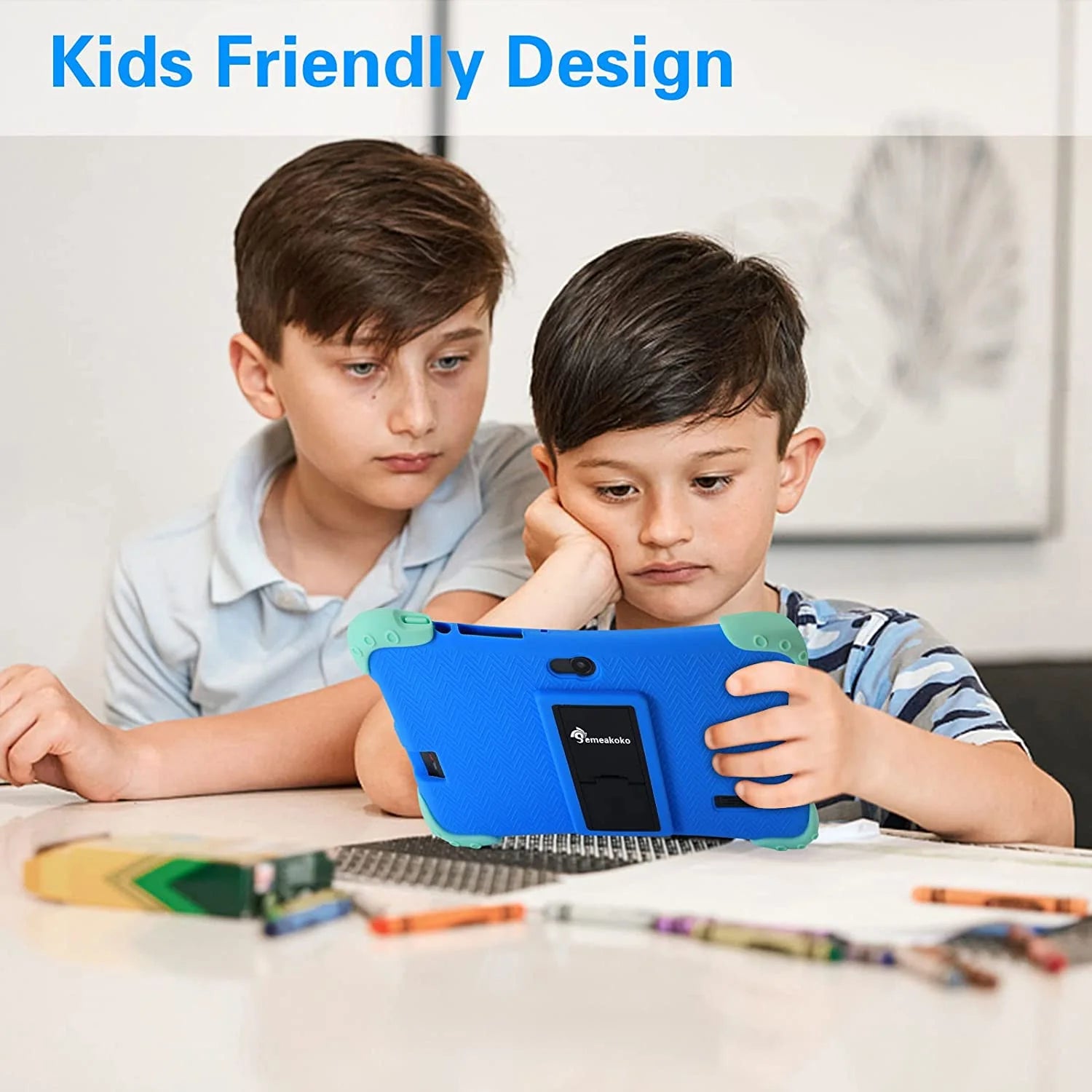7 inch Android Kids Tablet with Blue Case H27177