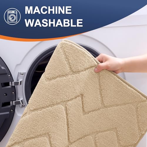 Grey 30x20 Non-Slip Washable Microfiber Dog Door Mat L967108