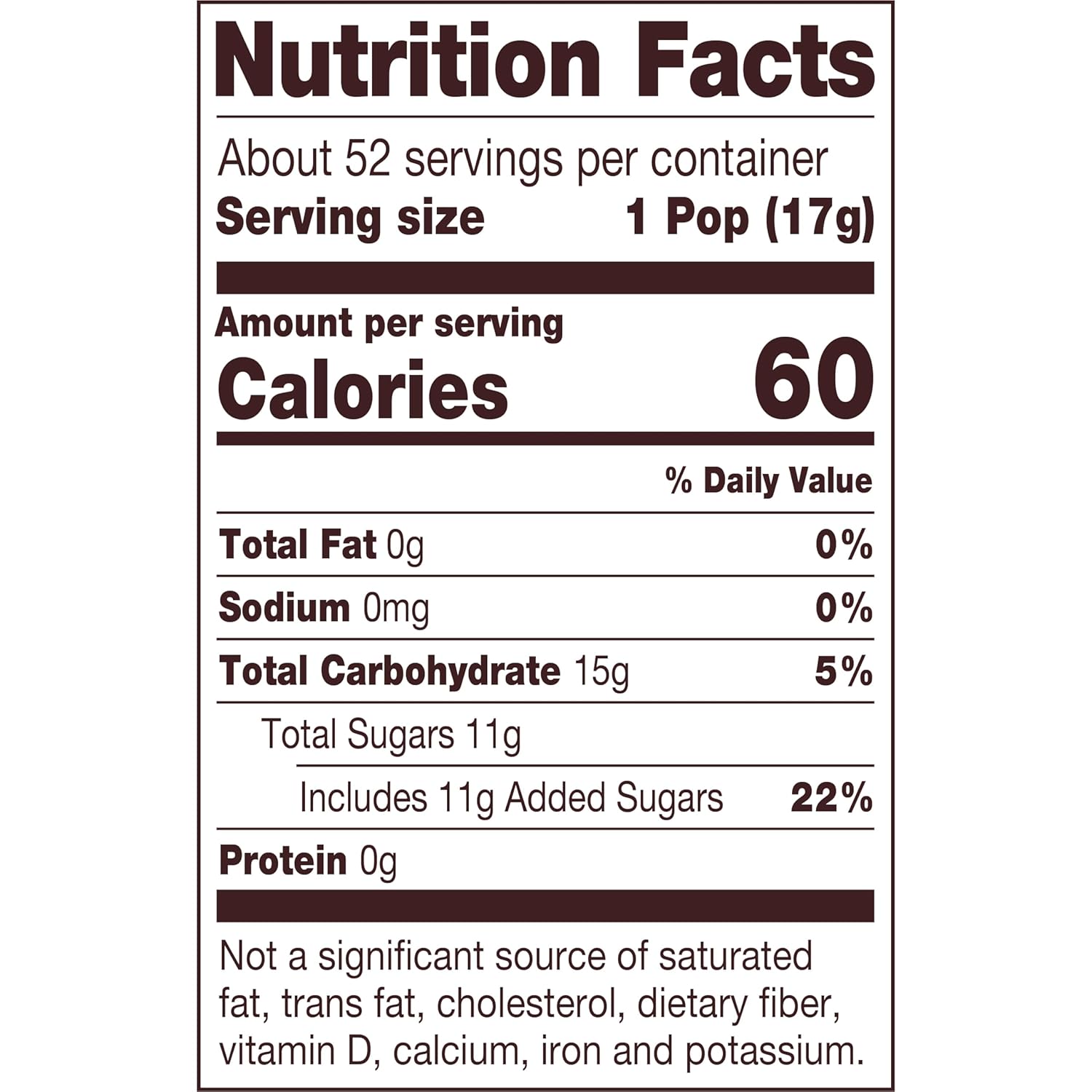 Chocolate Flavored Lollipops with Chocolatey Center, 50 Count E138