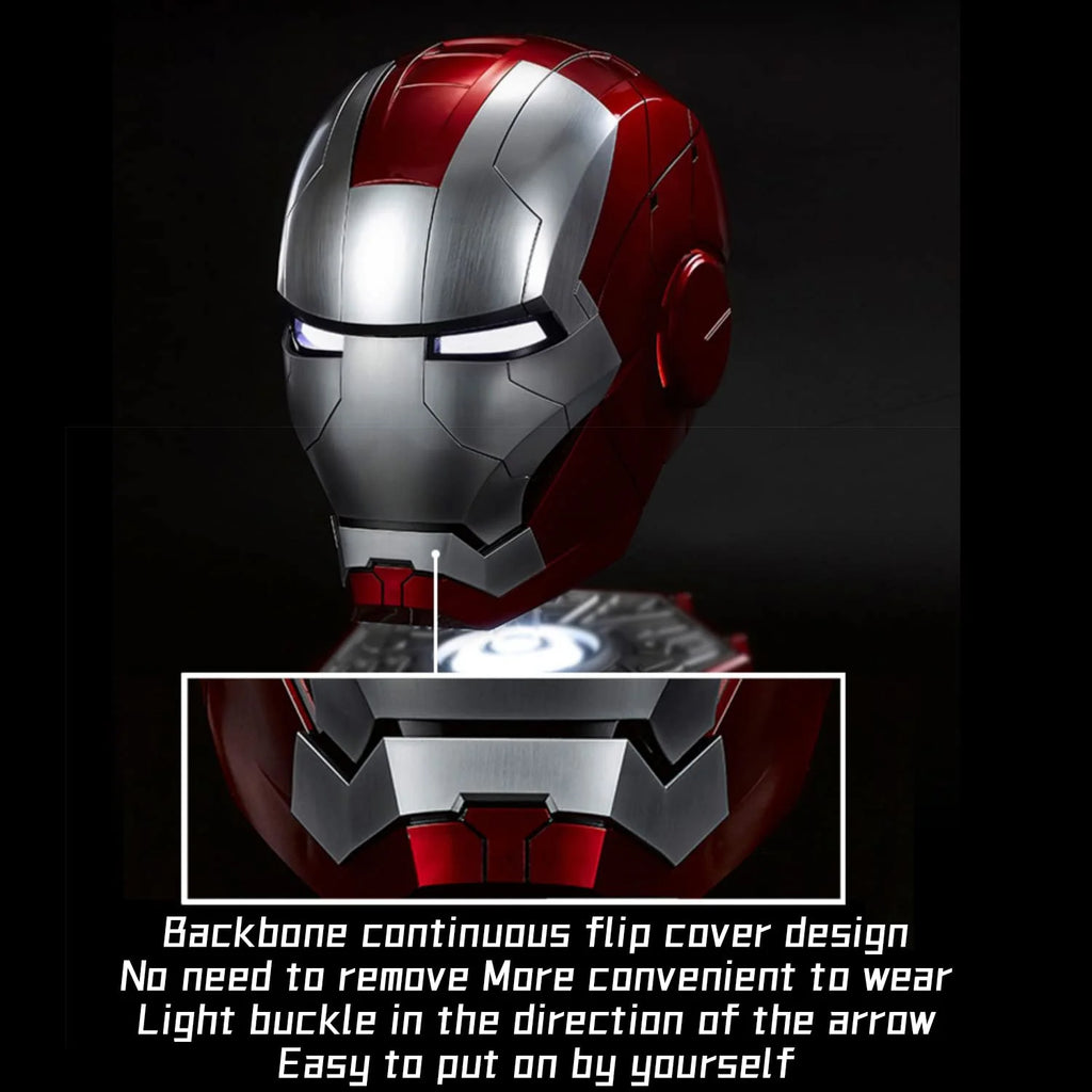 Iron Man Helmet Electronic Mask with Sounds & LED Eyes 1:1 Model R510435