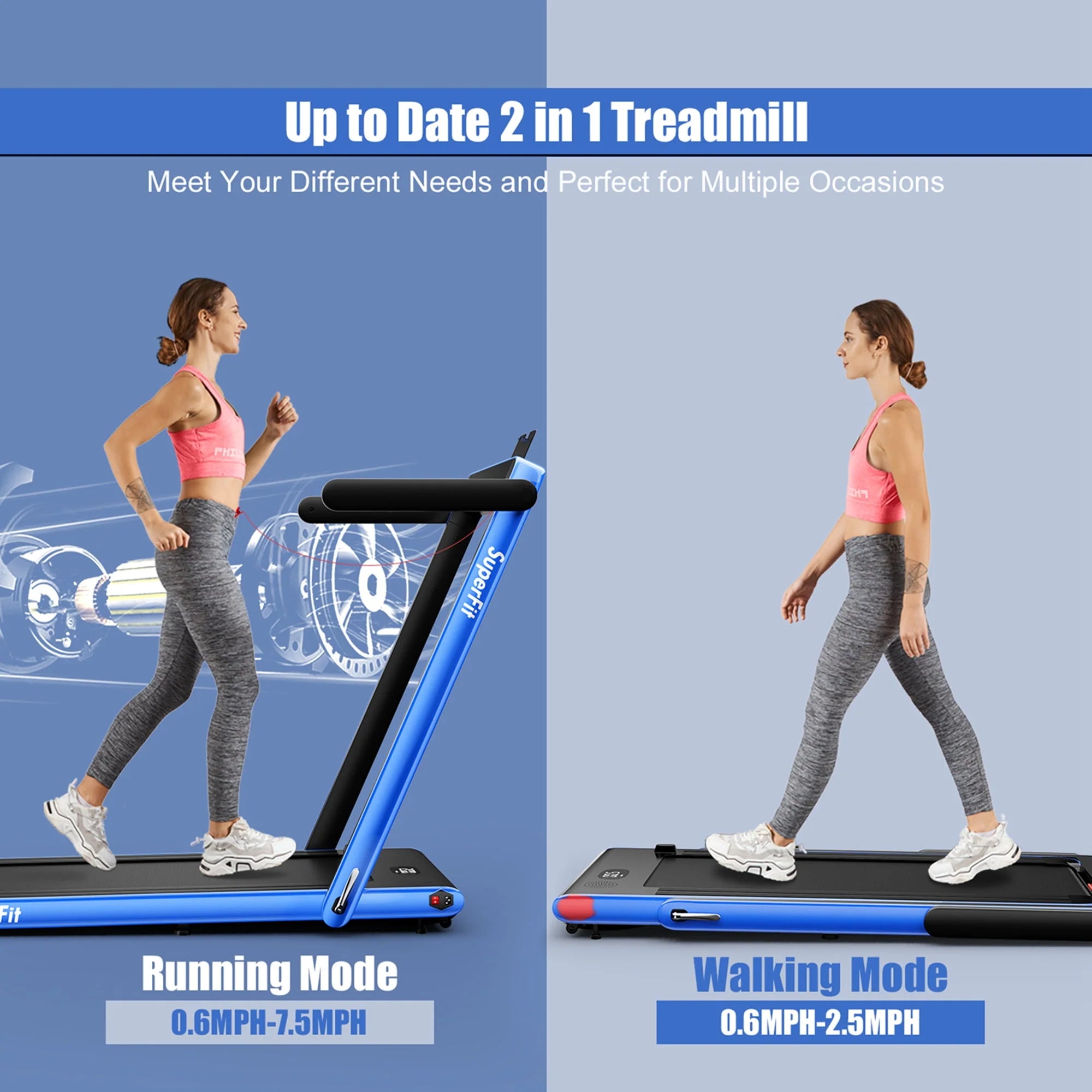 Black Folding Treadmill O670703