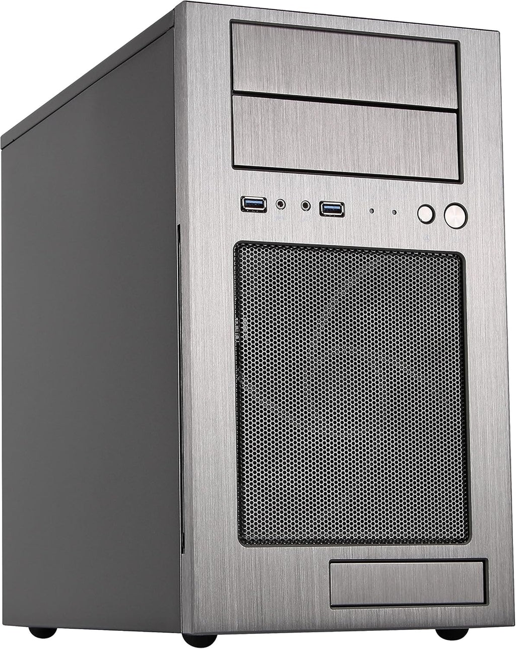 Silver Aluminum ATX Full Tower Computer Case R25160