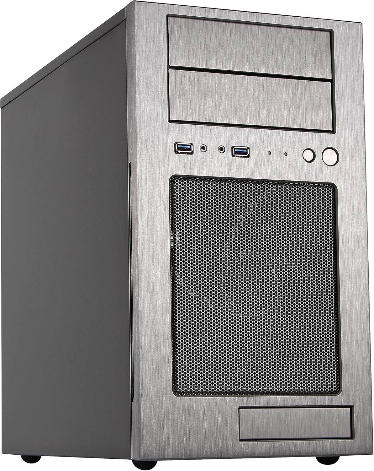 Silver Aluminum ATX Full Tower Computer Case R25160