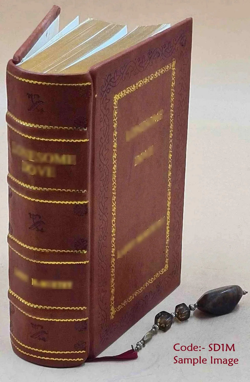 Premium Leather Bound Catholic Prayer Book P670502