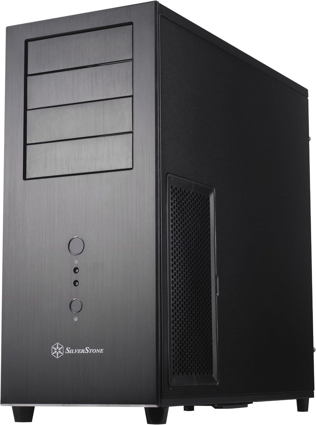 Silver Aluminum ATX Full Tower Computer Case R25160