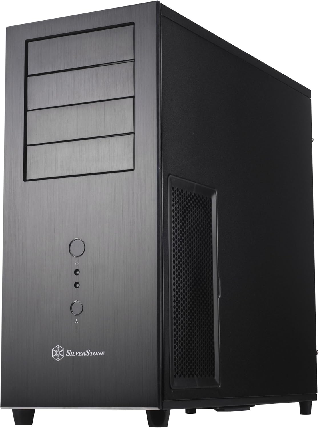 Silver Aluminum ATX Full Tower Computer Case R25160