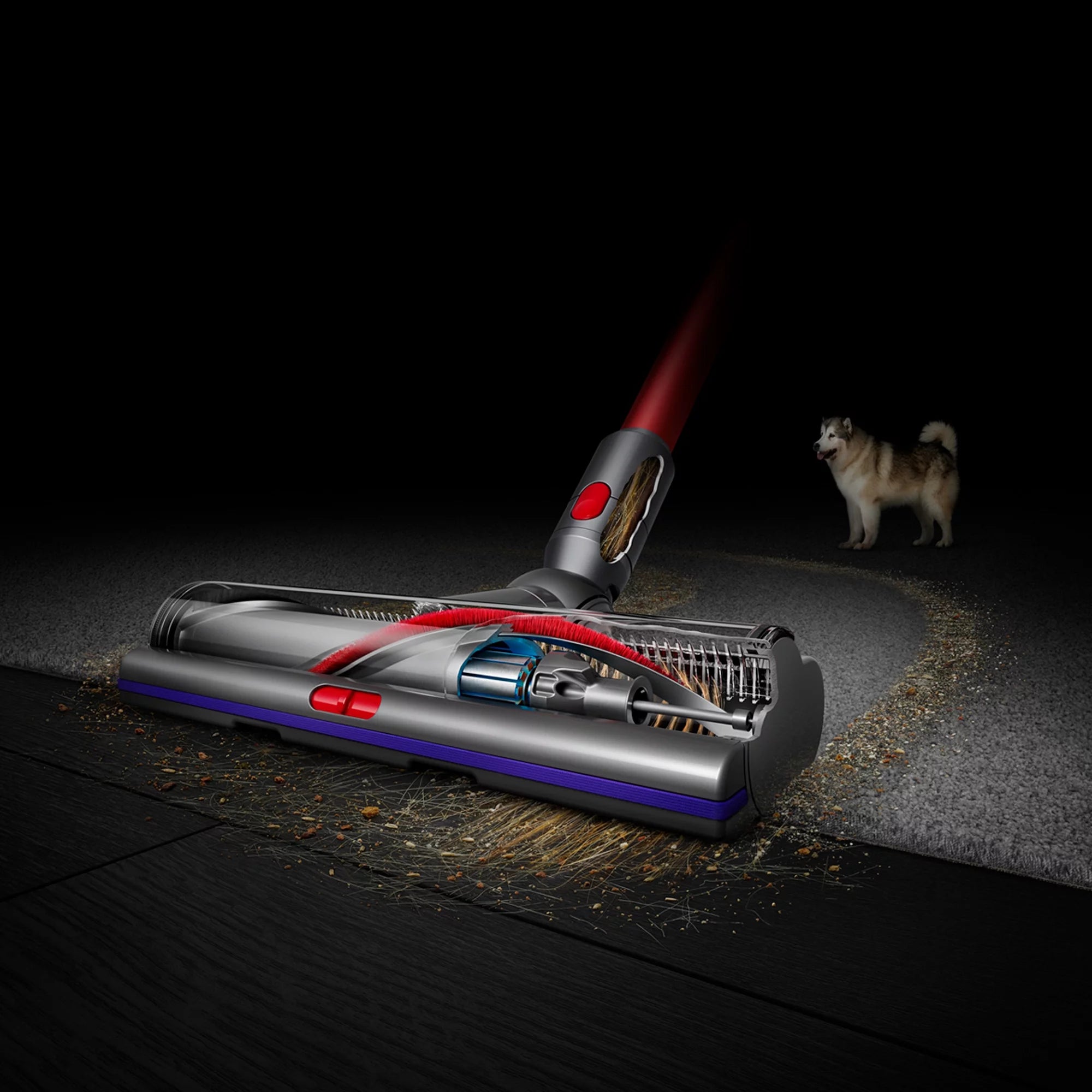 Red Cordless Vacuum Cleaner H3131