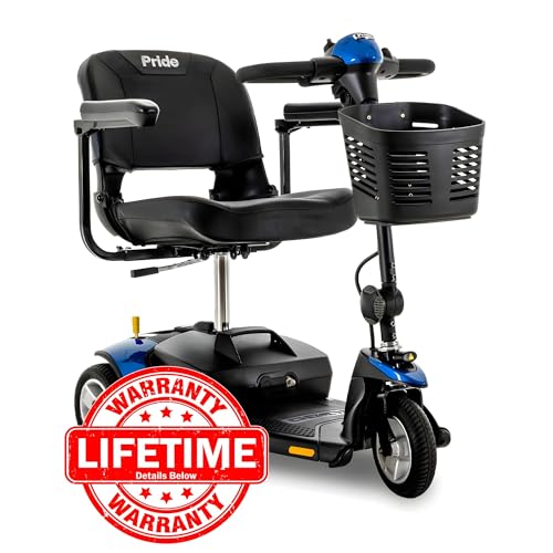Blue 3-Wheel Scooter with 18 Ah Battery, 300 Lbs Weight Capacity R264076