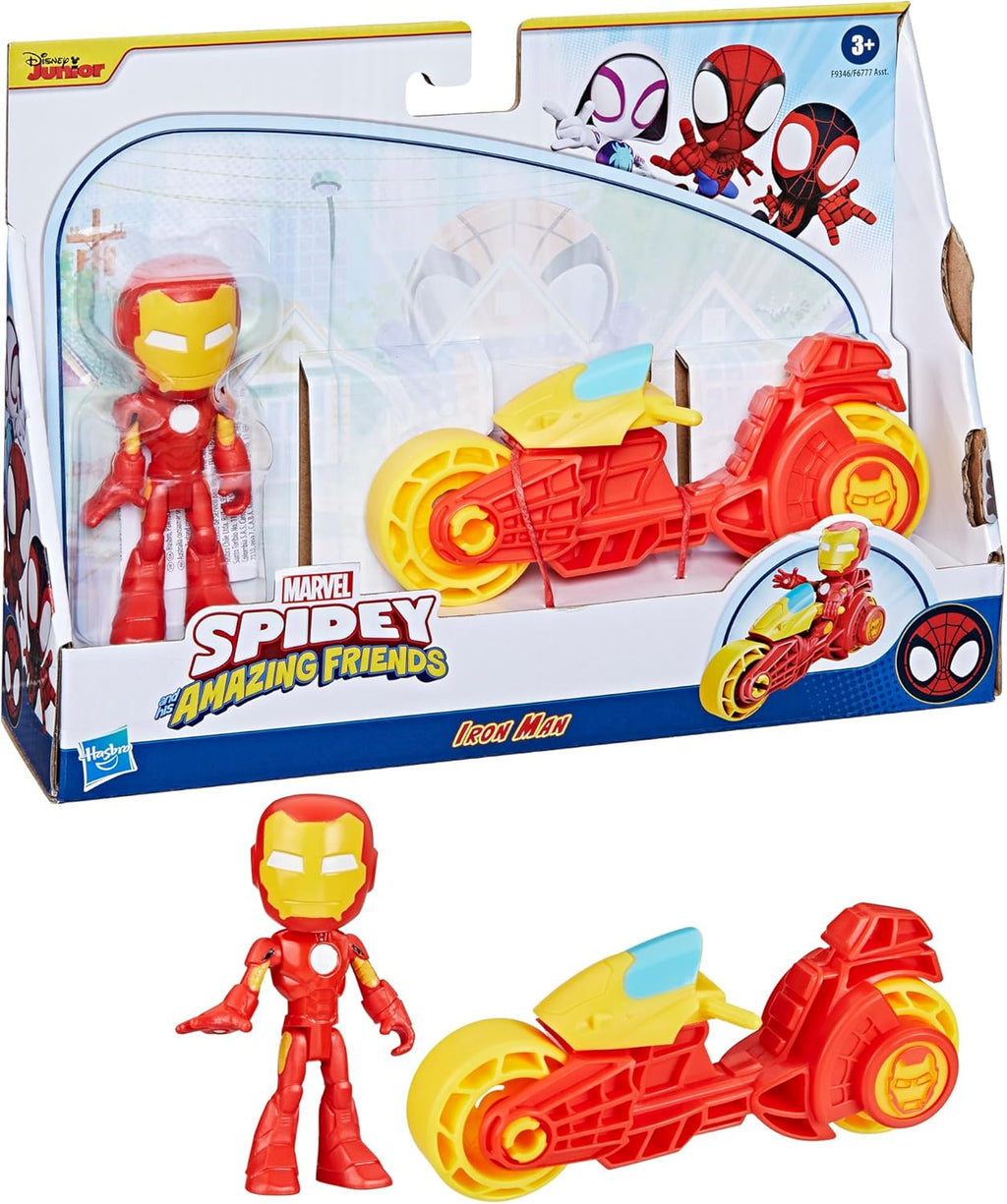 Iron Man Action Figure & Toy Motorcycle Playset L172702
