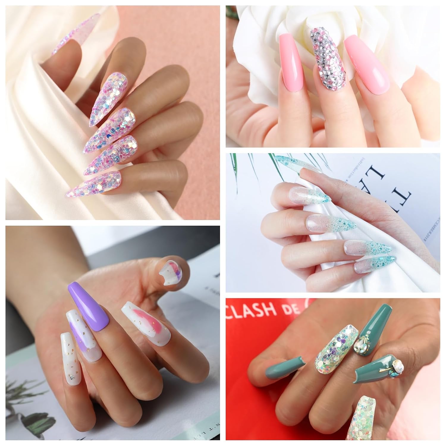 10pcs Gel Nail Polish Kit with U V Light and Drill Z574362
