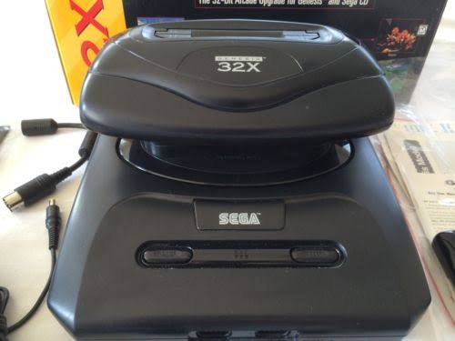 Sega Genesis 32x System Console with Power Supply and Link Cable Z44298