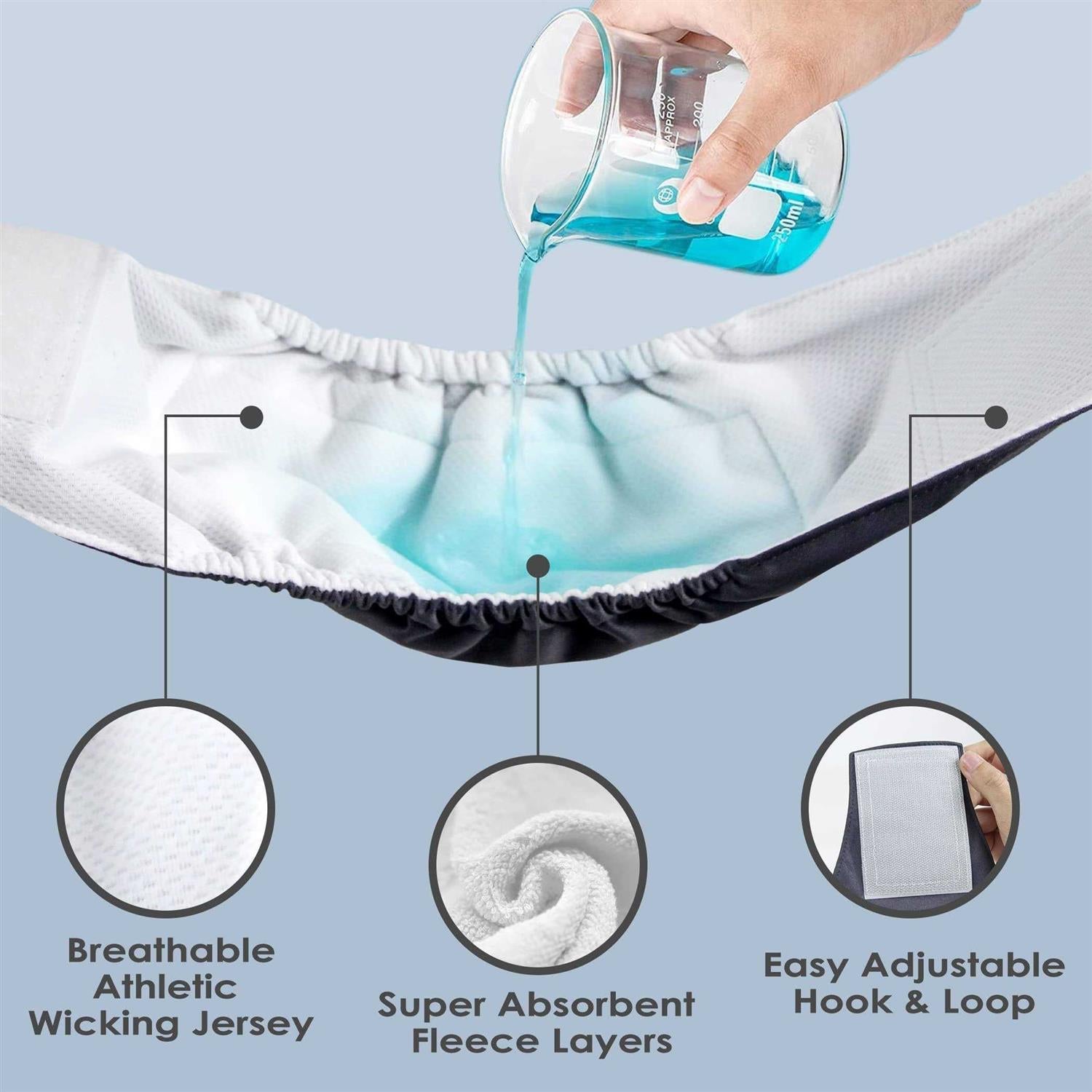 Washable Dog Diapers Male Dog Belly Wrap M511624