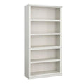 5 Tier Wooden Bookcase Bookshelf in Chalked Chestnut P9155
